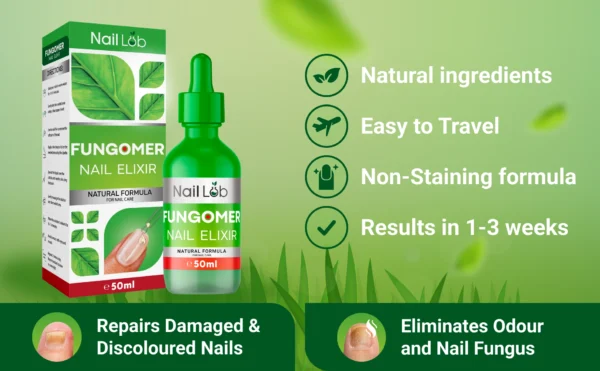 Features of using Fungomer Nail Elixir product